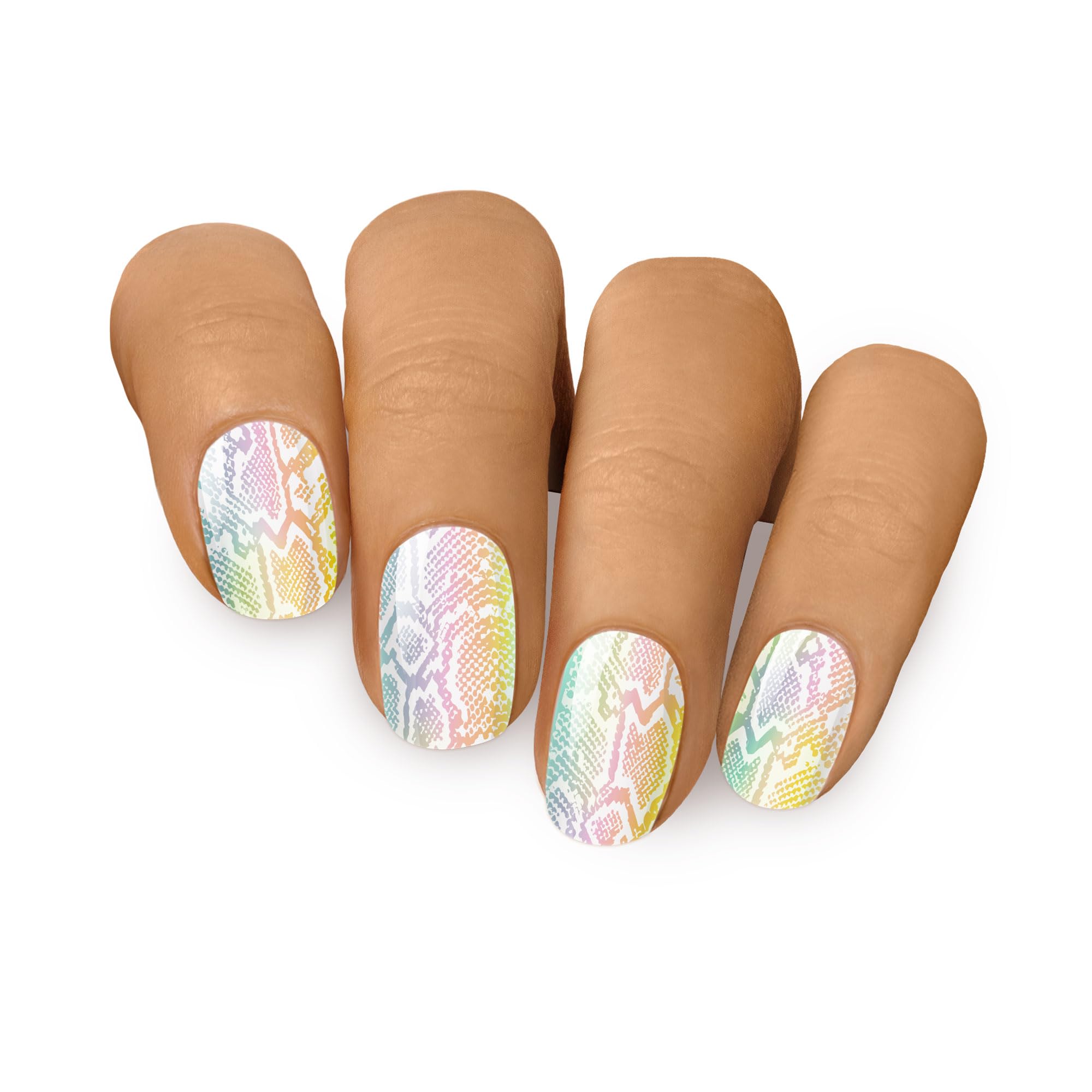 MOYOU LONDON Semi Cured Gel Nail Strips - 20 Pcs. Nail Wraps for Salon-Quality Manicure - Works with Any UV Nail Lamp - Easy to Apply, Trim, & Remove Gel Nail Stickers - Image 2