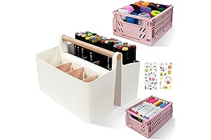 3-Pack Plastic Storage Caddy