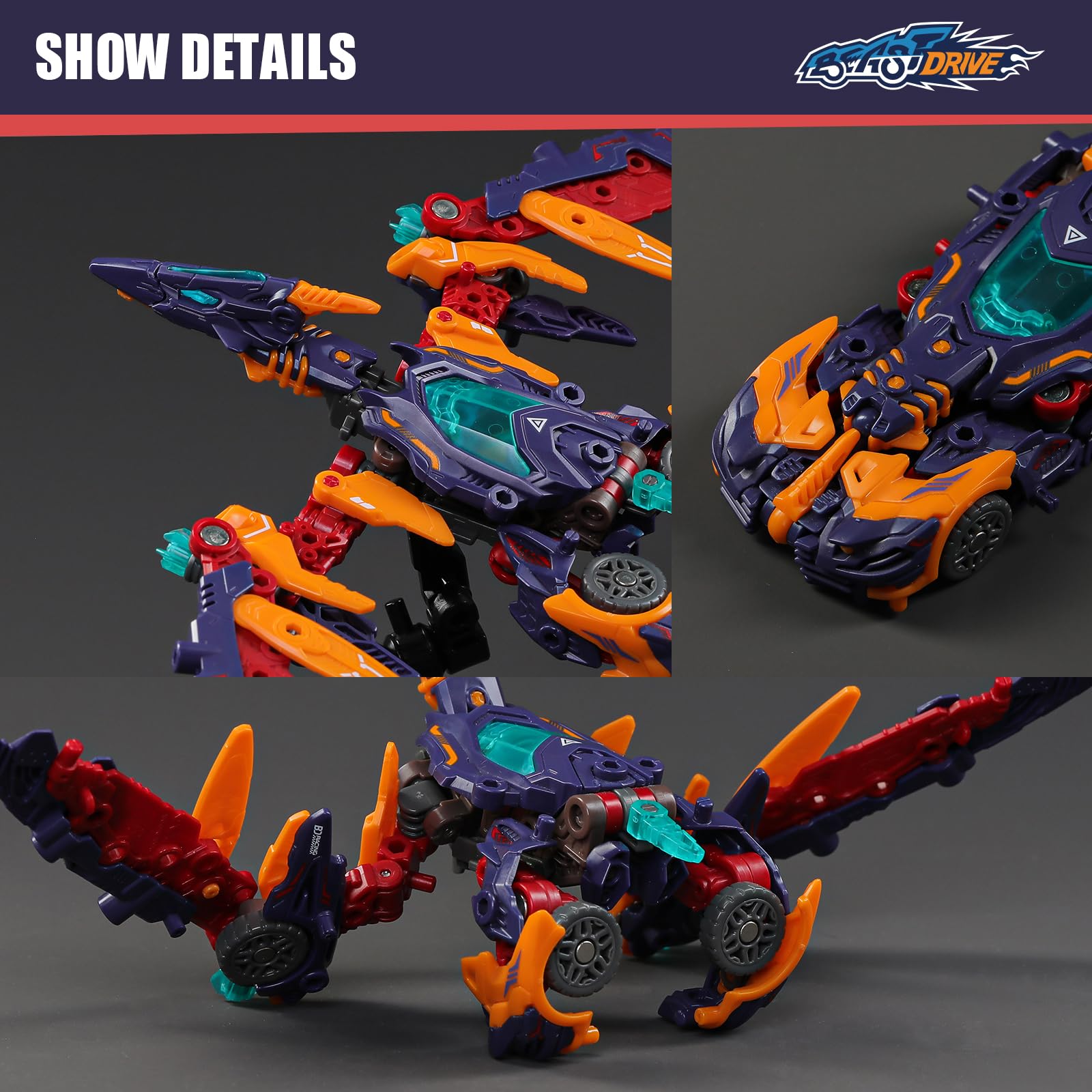 Amazon.co.jp: 52TOYS BEASTDRIVE BD 10 DRIVE PTERANO[ドライブ