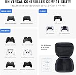 EJGAME Universal Game Controller Protective Case - Travel Storage Compatible with Steam Controller,Xbox One, Xbox Series X/S, PS5, PS4, and Switch Controllers
