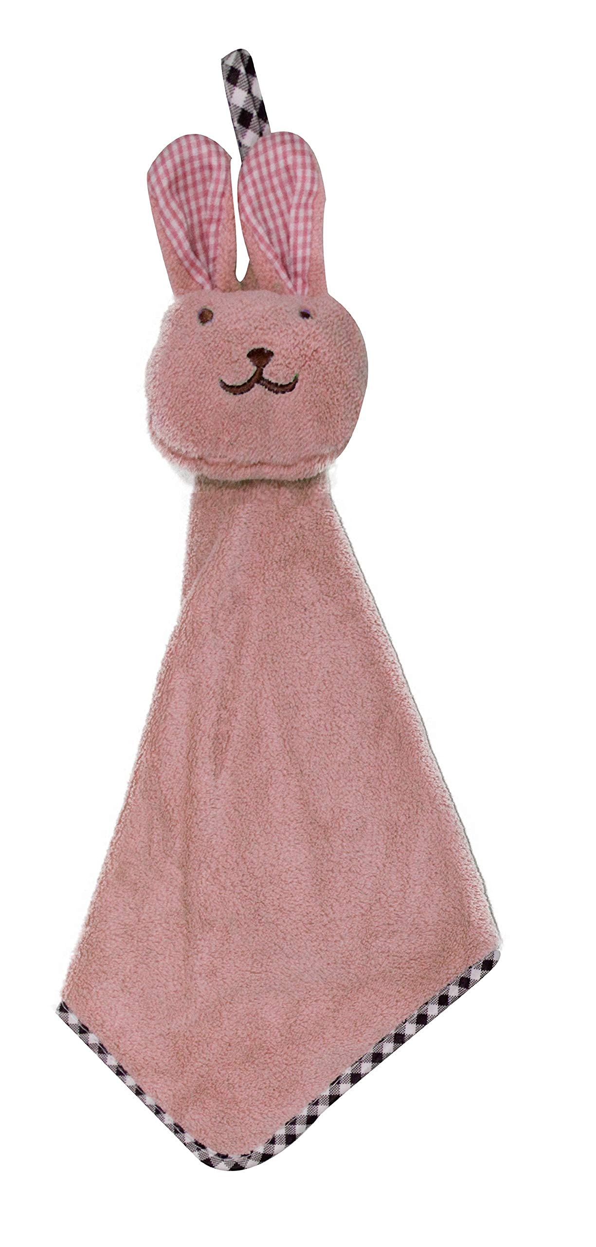 GJSHOP Cute Soft Hanging Hand Towel with Funny Teddy Cap (Multicolor)