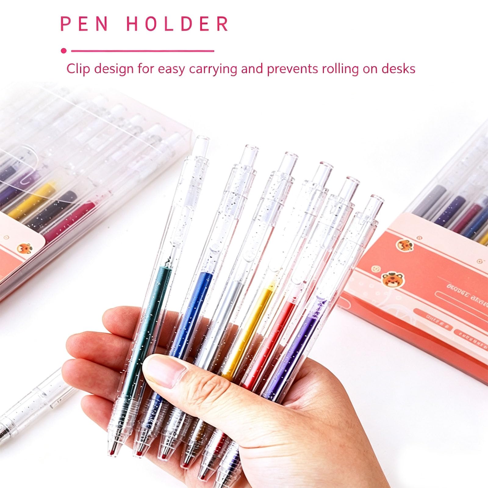 Schnell Trocknendes Sparkle Pen Set, Sparkle Ink Pens, Kreatives Graffiti (Farbe 48)