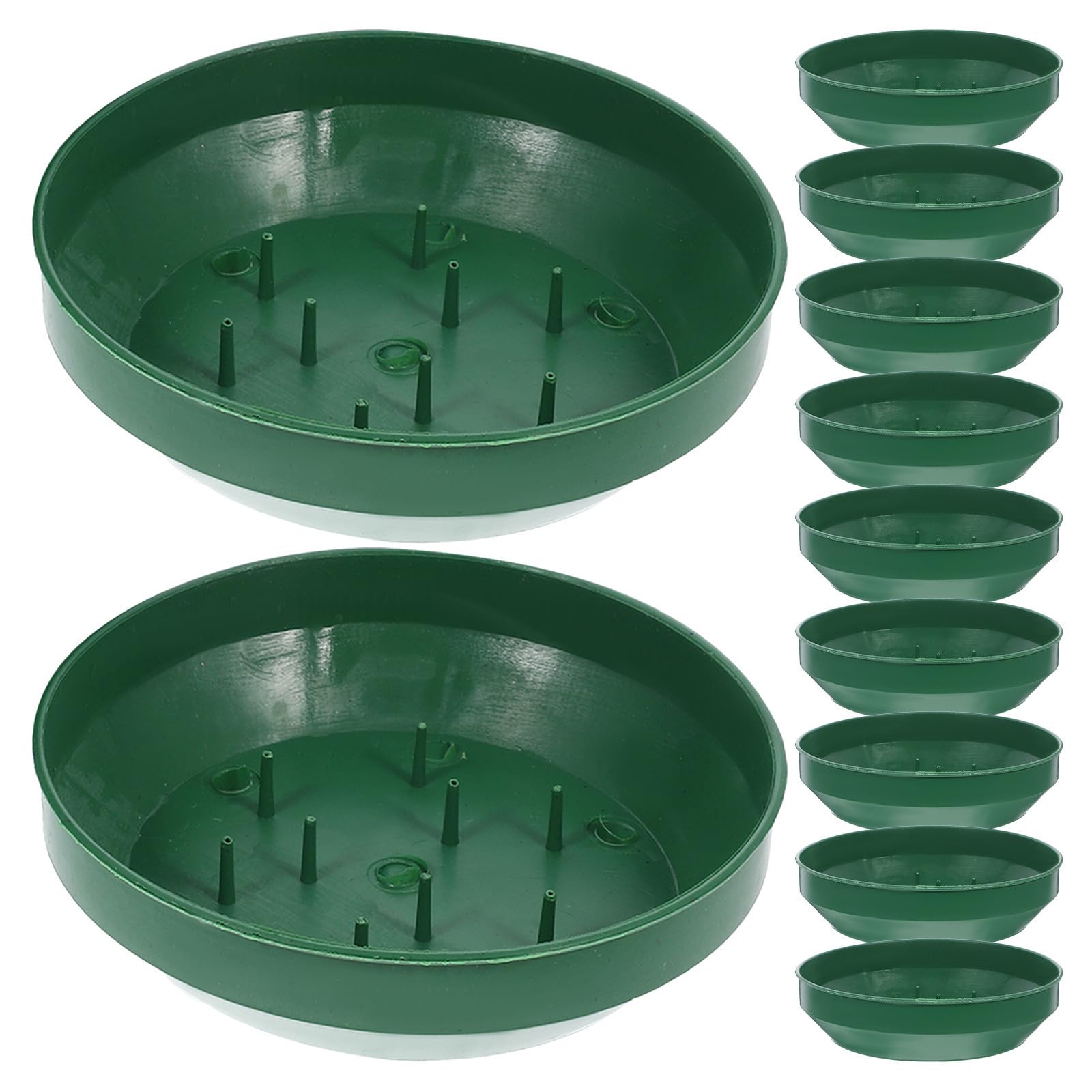Bols ronds en plastique anti-fuite pour maintenir vos fleurs fraîches