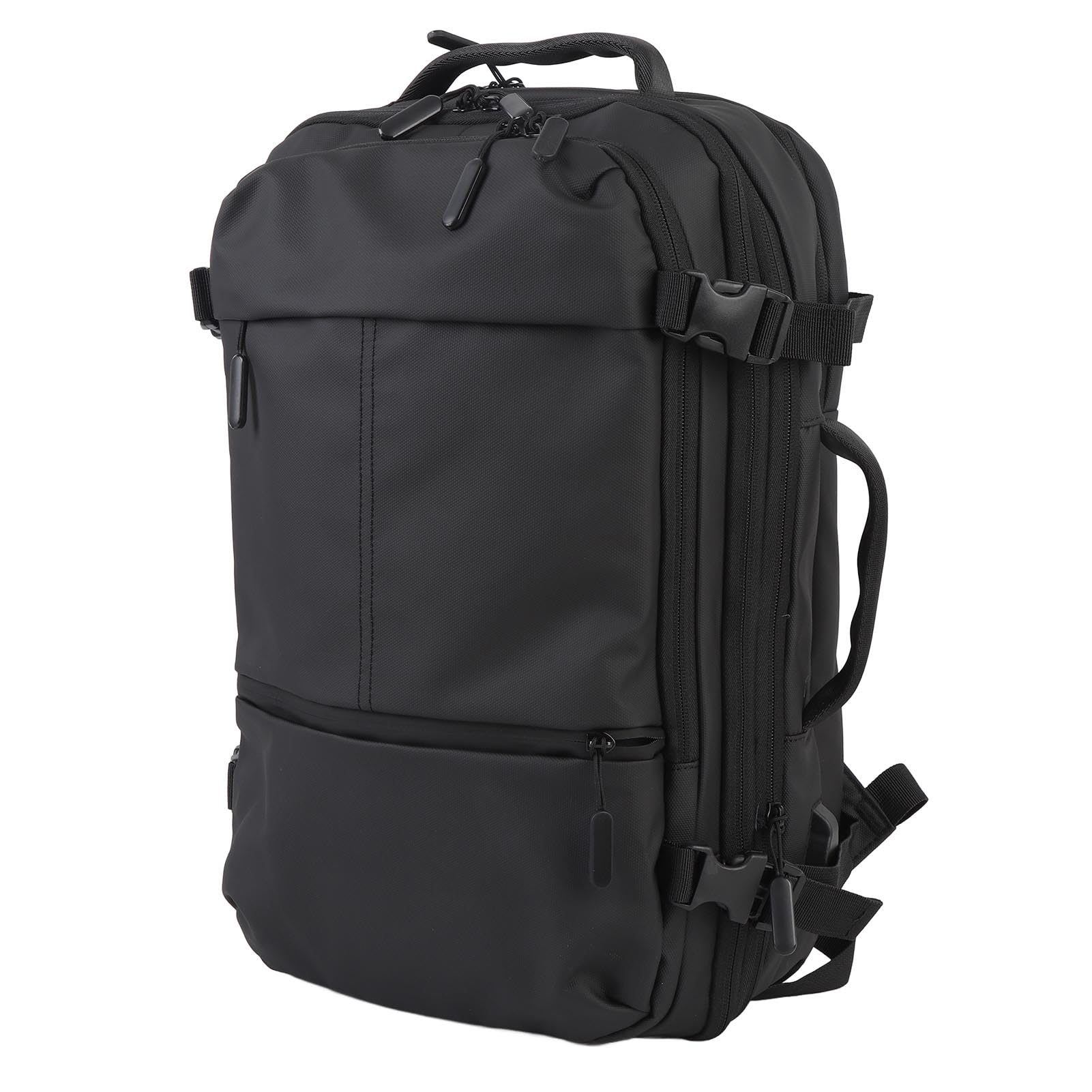 HEEPDD Torba Podróżna Możliwość Rozbudowy Bagaż Podręczny Kobiety Mężczyźni, Od 36 L do 55 L Przeciwdeszczowy Plecak Podróżny Port USB na Laptopa 17,3 Cala Pasek Samolotowy Podróż Służbowa Niezbędne