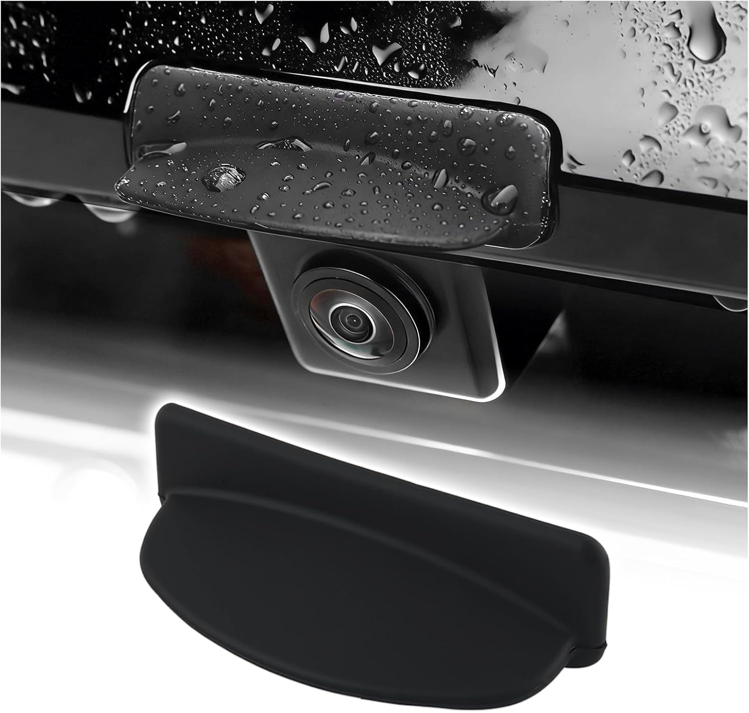 Woniyal Backup Camera Rain Shield for BMW Série 3 E36 Berline et Touring (11/1989-07/1999), Car Rear View Camera Cover Waterproof Silicone Reverse Cam Hood Sun Shade Visor Protector