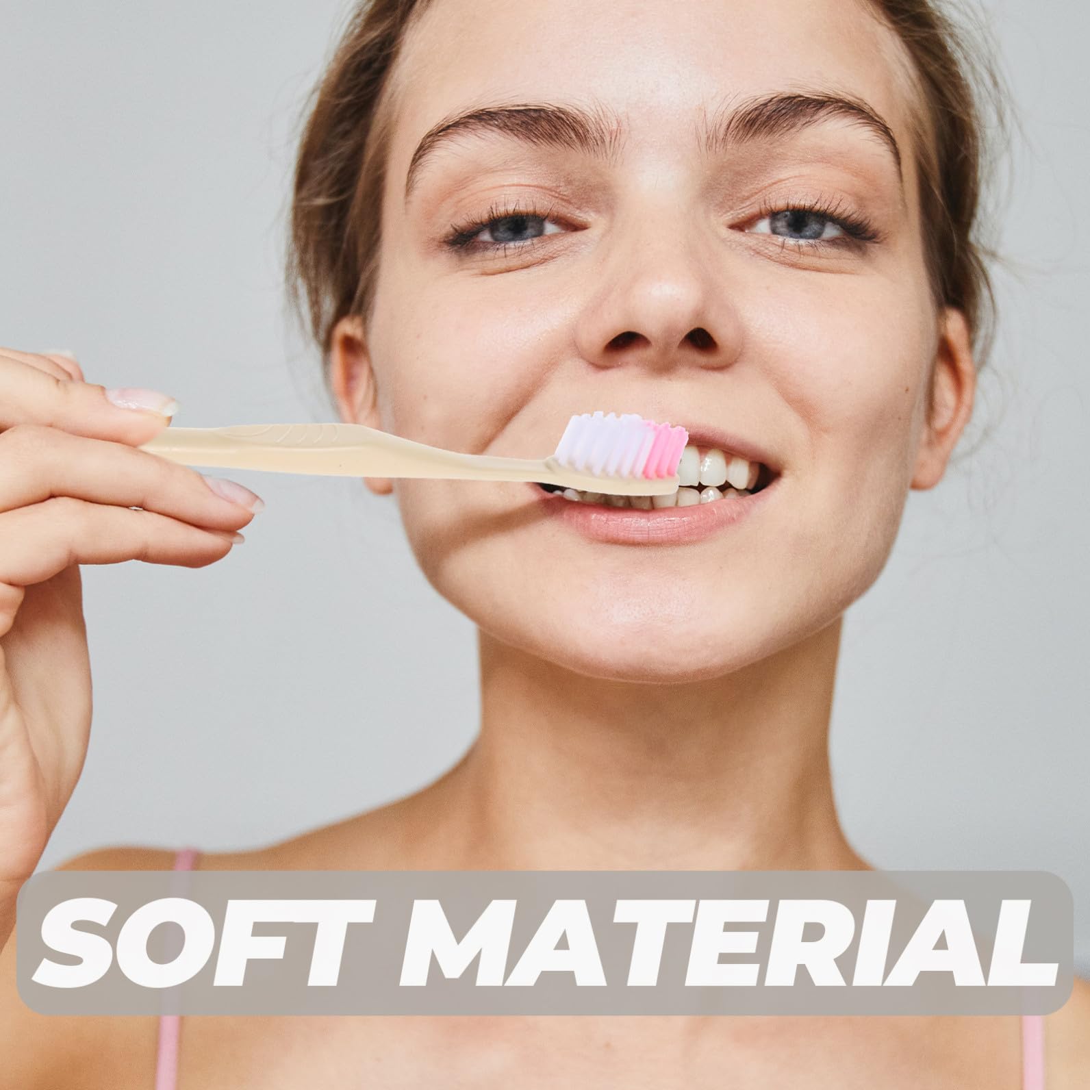 CALLARON Set di 100 Spazzolini da Denti con Dentifricio da Viaggio Kit Pulizia Hotel da Viaggio Portatile per Uso Singolo Stili multipli