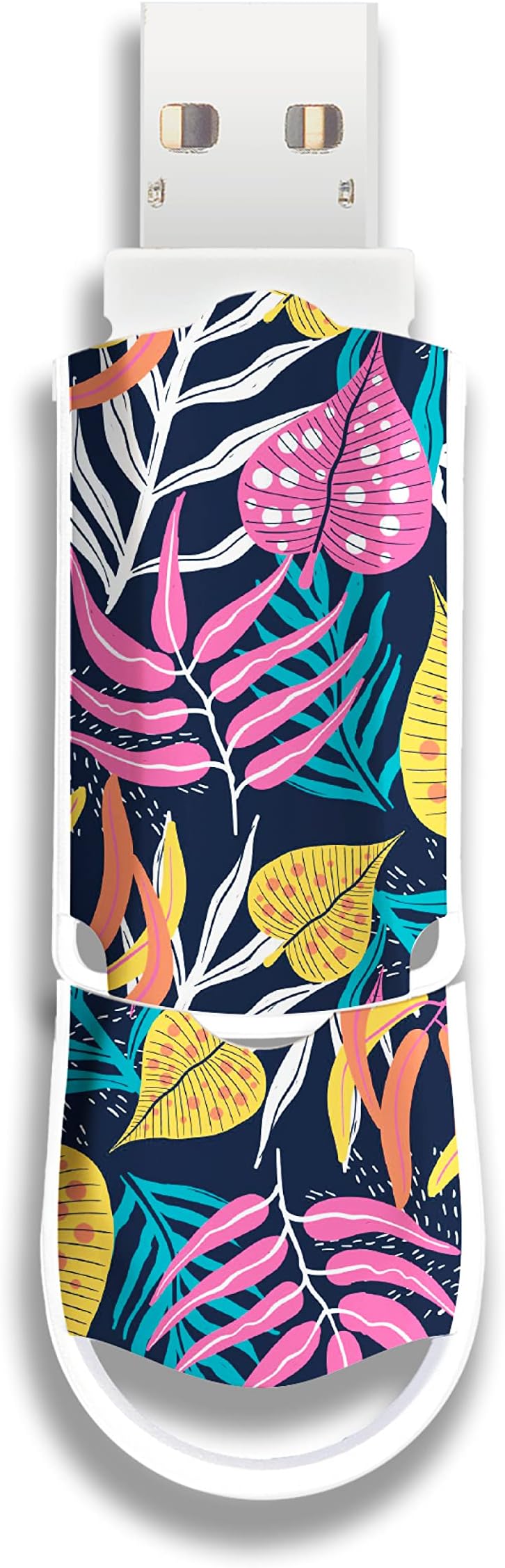 Integral 128GB XPression USB 3.2 Drive in Leaf Design – Vibrant and Elegant Memory Stick Pen Drive, External Storage for Work, Study and Leisure
