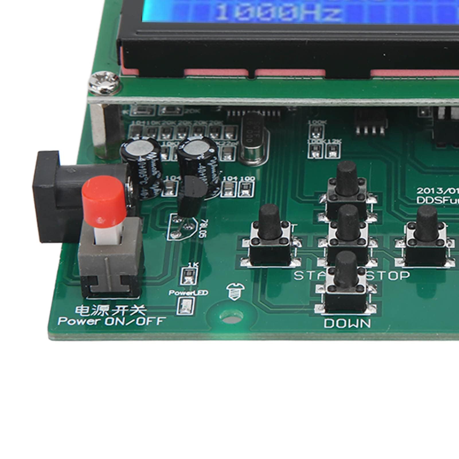 Générateur de Signaux 1HZ à 65534HZ Fonction Générateur de Signaux Module DDS Source Fonctionnelle Fréquencemètre Générateur de Fonctions Professionnelles