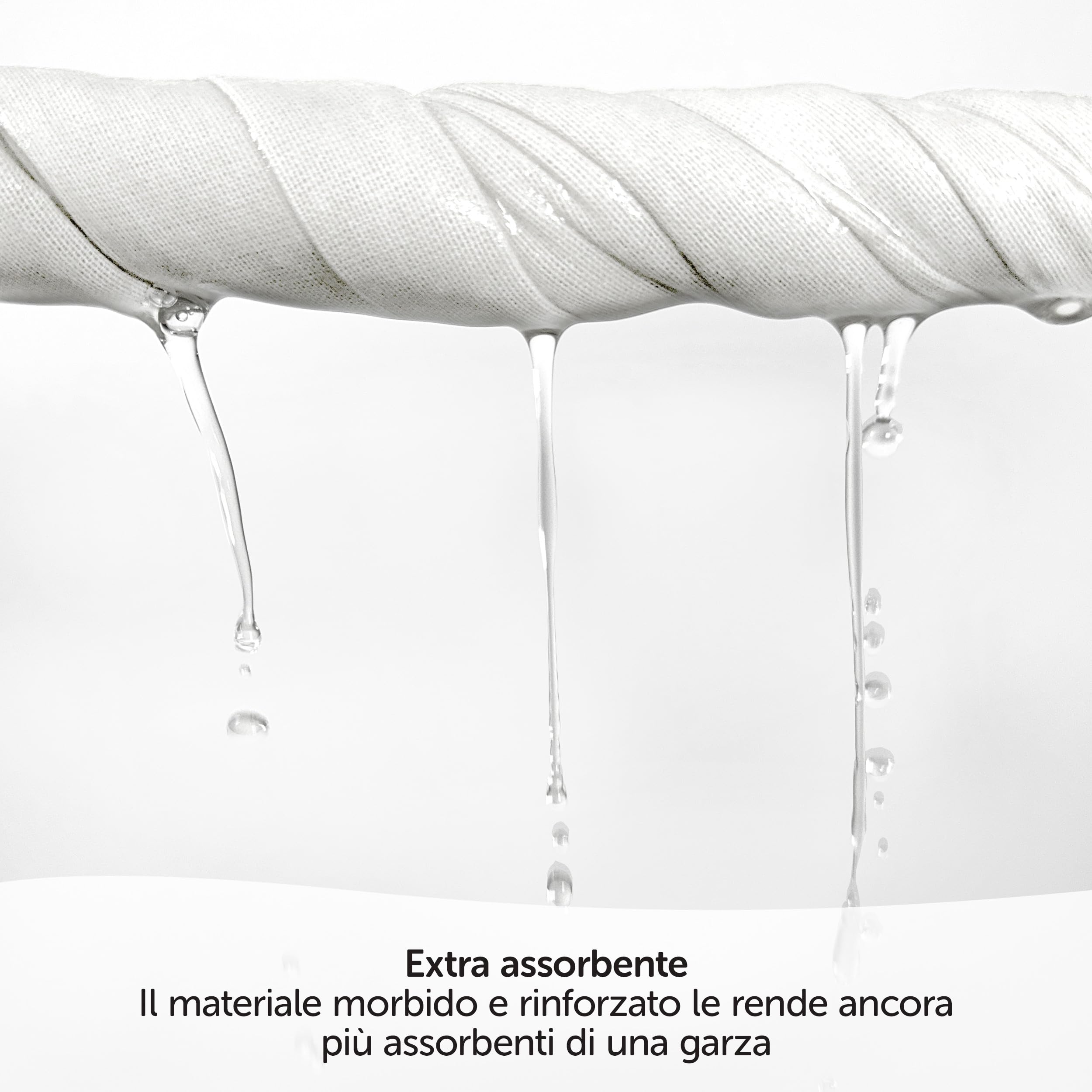Mussole Neonato 80x80 5 Pezzi Oeko-Tex Standard 100 Teli Assorbenti Bianco