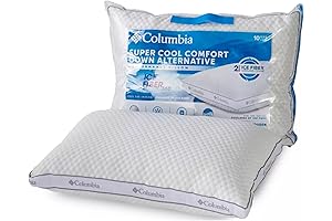 Comfort Ice Fiber Side Sleeper Pillow: Dreamy, Ergonomic Delight