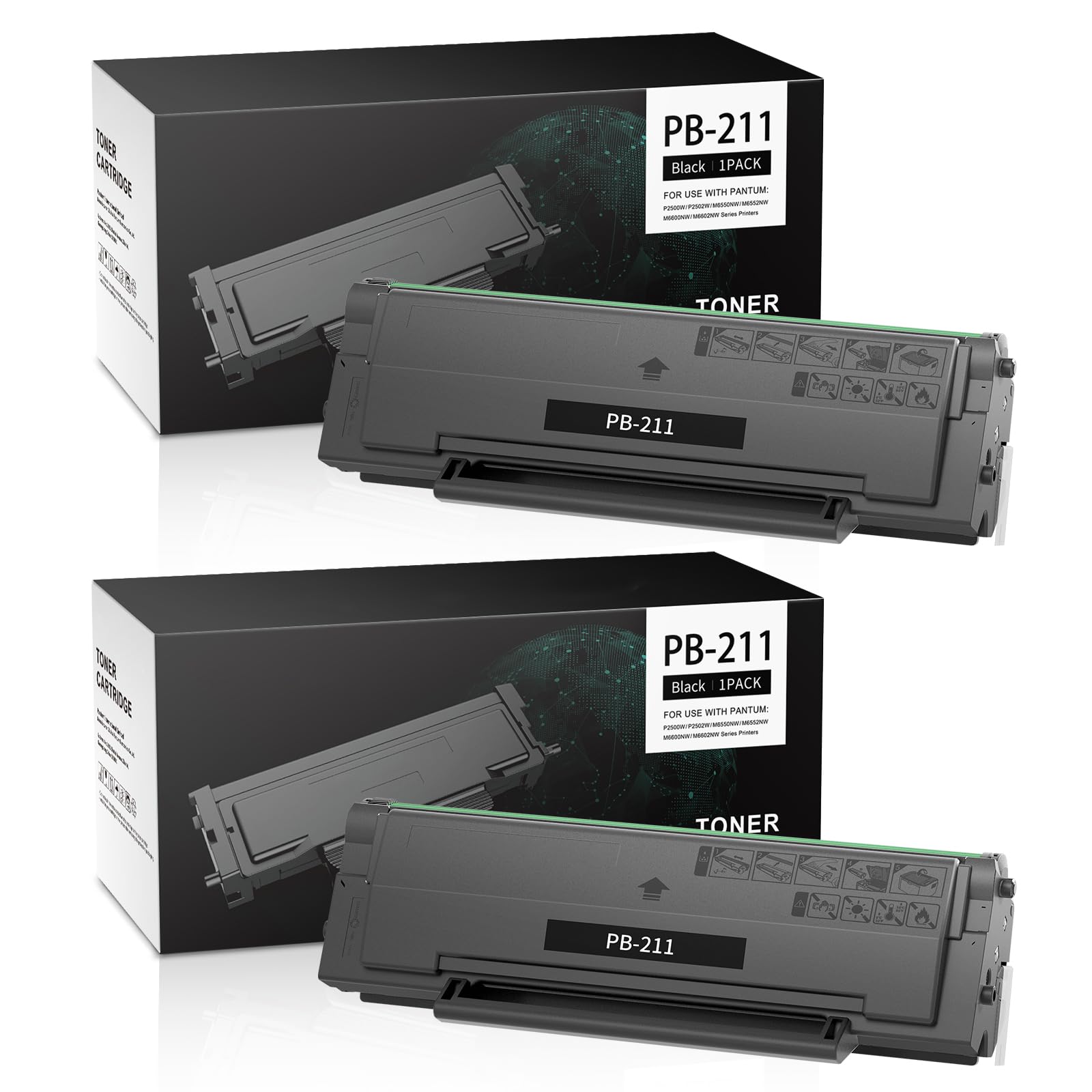 Supmoyin PB-211 Black Toner Cartridge 