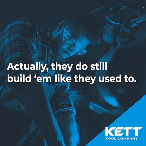 Miniatura 6 de Kett KD-400 18-Gauge Double Cut Shear, 2500 RPM, A-2 cuchillas de acero, Herramienta de corte de metal, Tijeras eléctricas, Para fabricantes de