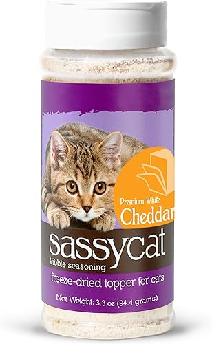 Miniatura 8 de Herbsmith Sassy Cat Kibble Condimento  Salmón liofilizado  Decoración de comida para gatos para comedores exigentes  Salmón capturado en la