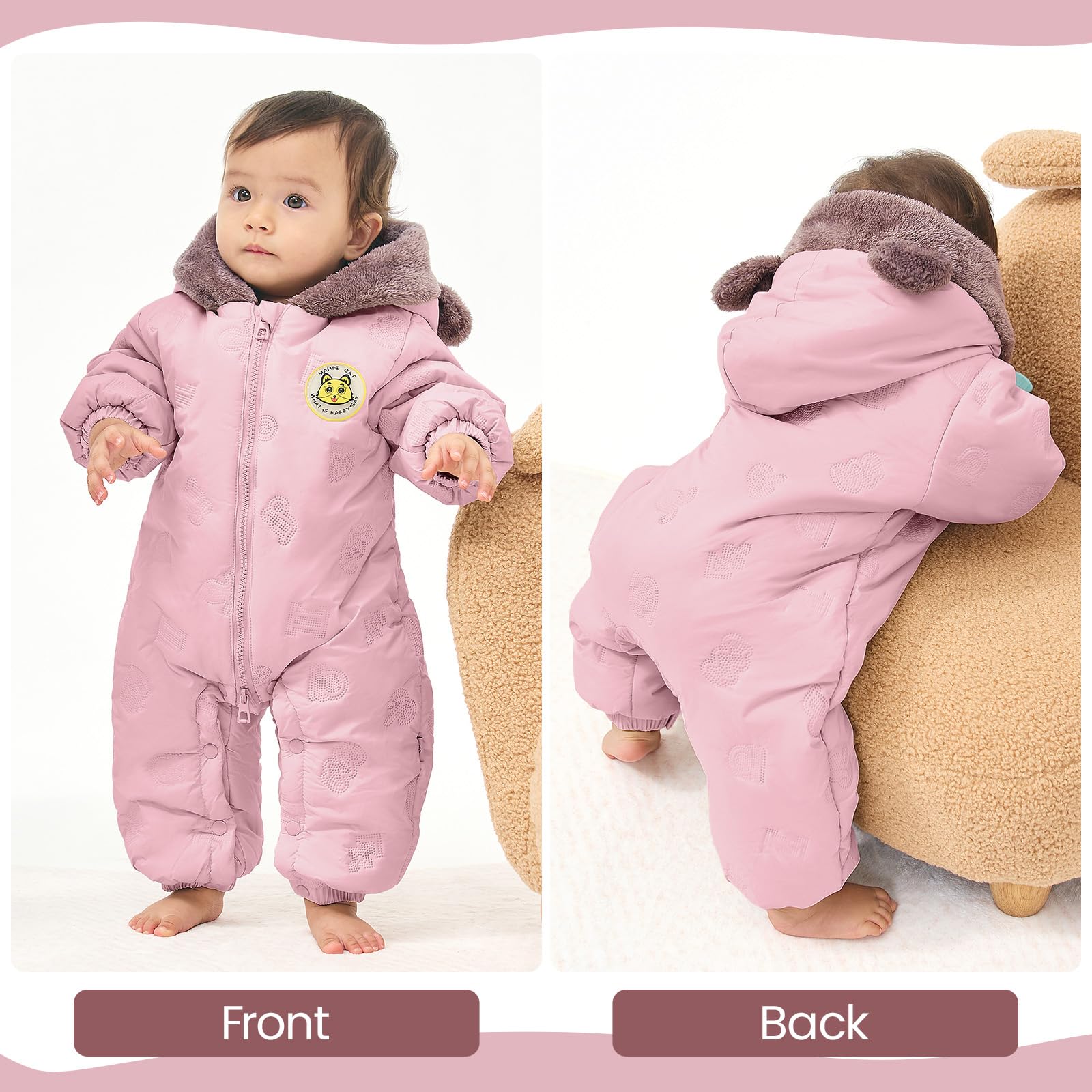 JiAmy C2-tz-pf08904 Trajes de nieve para bebés Unisex bebé