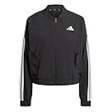 adidas Women's Essentials 3-Stripes Woven Bomber Jacket