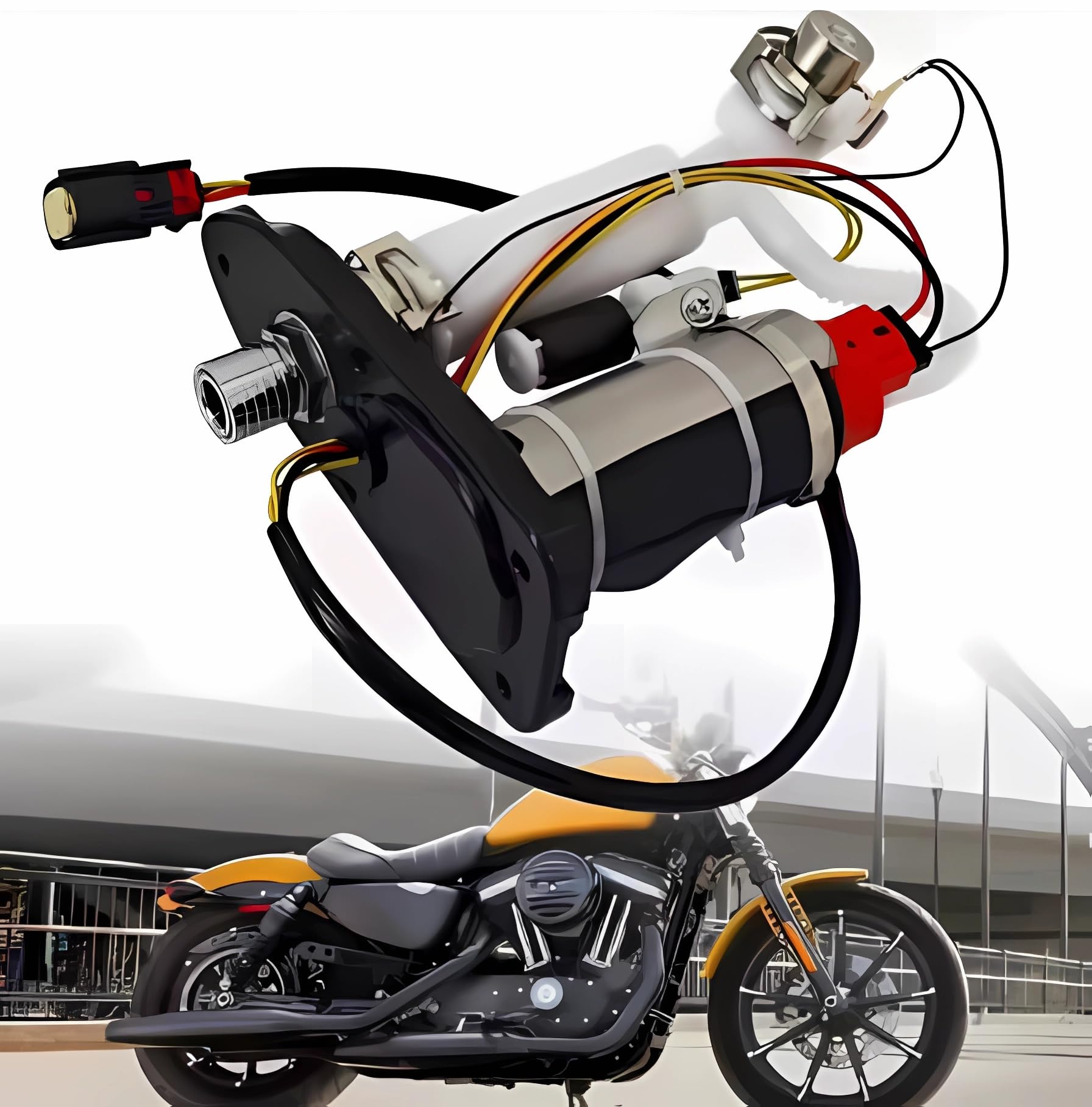 Kraftstoffpumpenbaugruppe Geeignet für Harley Davidson Iron Sportster 1200 883 Roadster Forty Eight Seventy Two 75268-07F 75305-07A