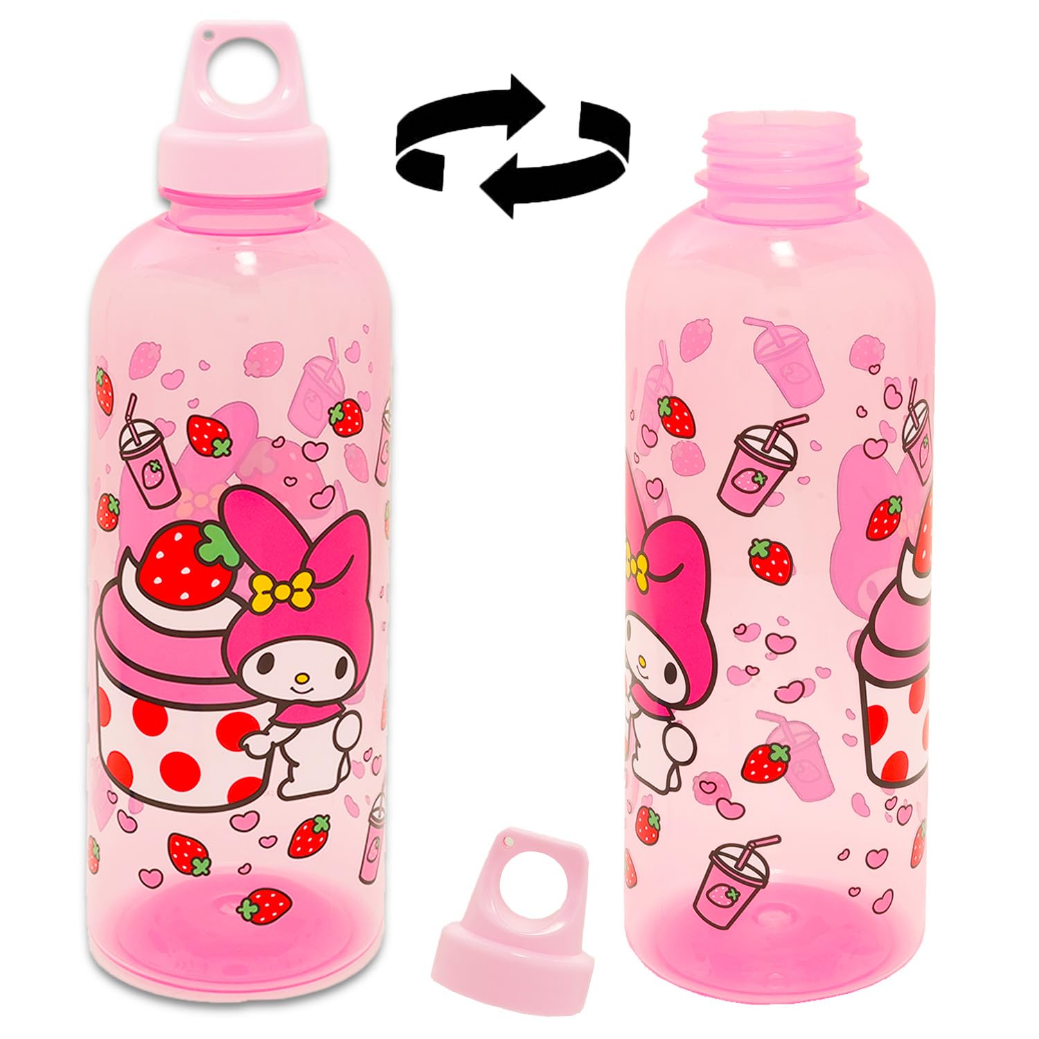 Amazon.com: My Melody Reusable Water Bottle Set - Bundle with