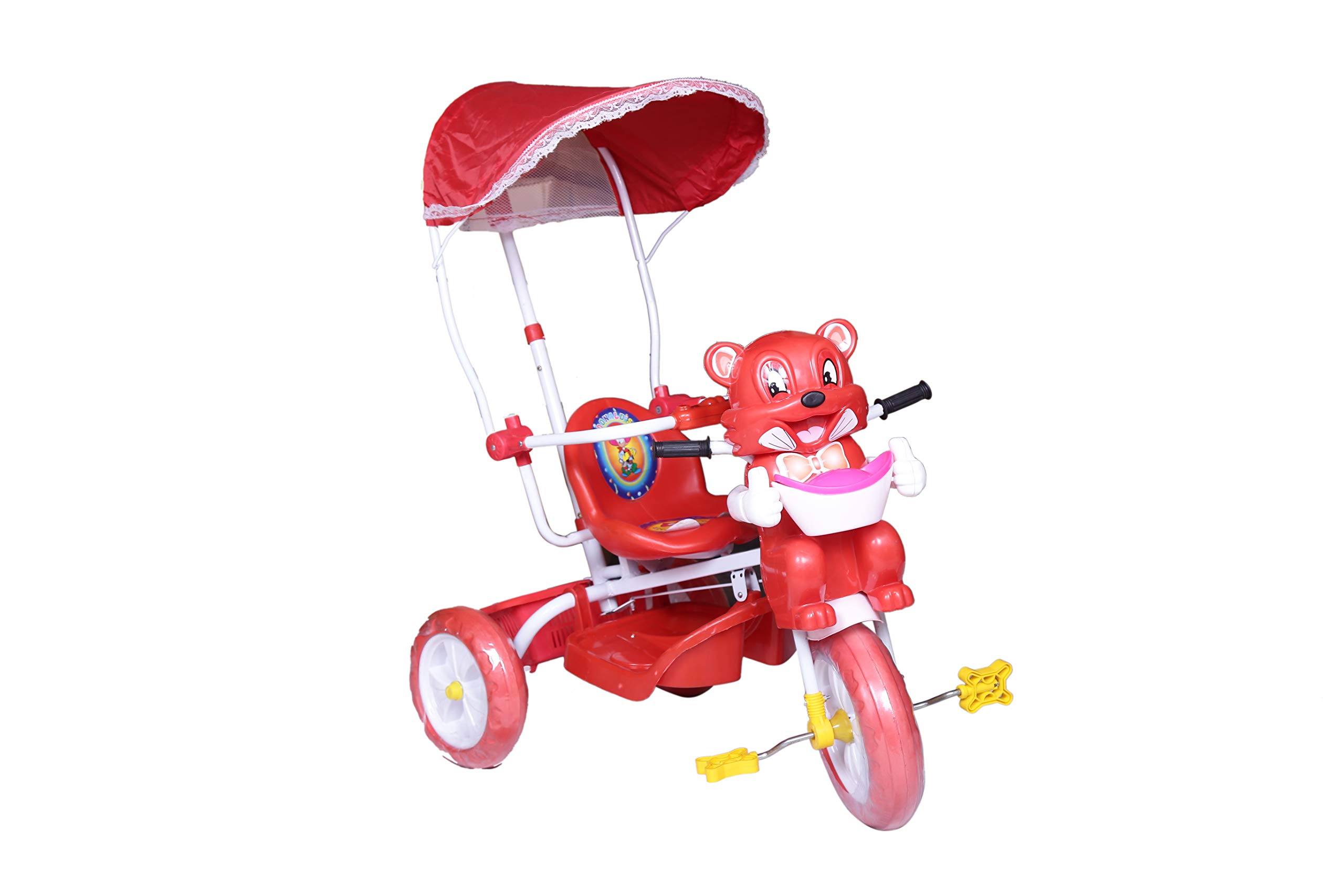 Donald's - The Smart Plug and Play Baby Tricycle for Kids (Red) (Assemble Required - Yes)