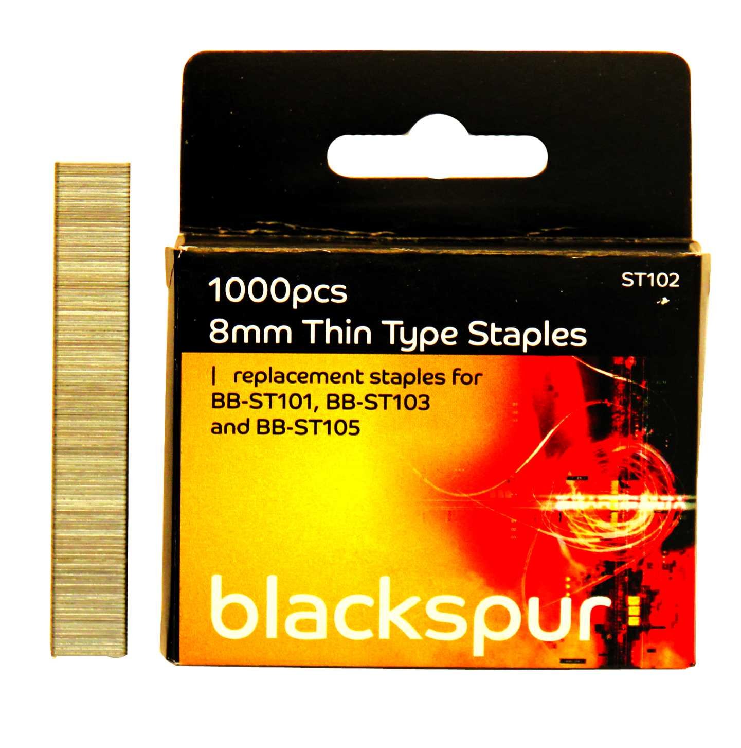 Blackspur Black Spur Bb-St102 Thin Type Staples