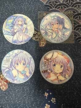 D*i様 ごちうさ　ご注文はうさぎですか？　チノ　キーホルダー　コースター ご注文はうさぎですか？ BLOOM × GiGO