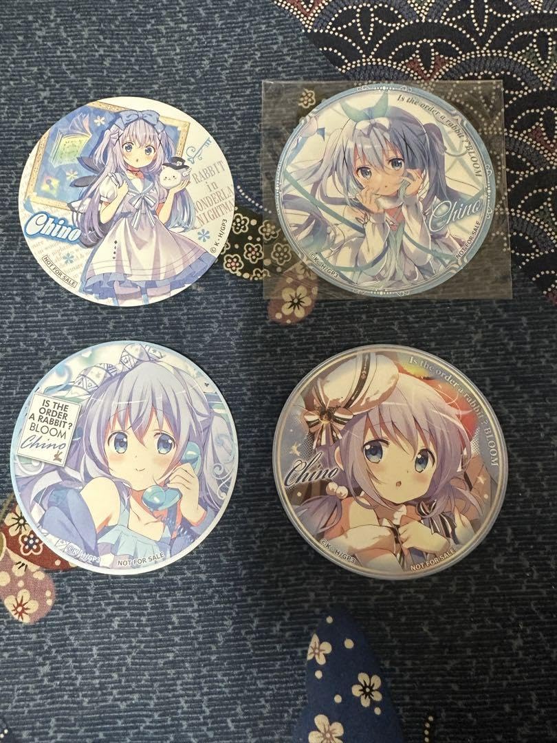 Amazon.co.jp: ごちうさ あにしゅが コースター チノ 4点