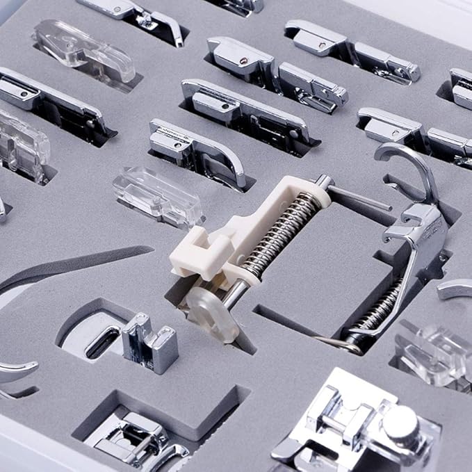 Juego de 52 Pies Prensatelas para Máquinas de Coser de Baja Cama miniatura 4
