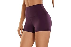 CRZ YOGA Women's 2.5 Inch Butterluxe Biker Shorts: Perfect for Yoga, Workout, or Volleyball
