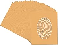 Vista 30 de CountryArtHouse Marco ovalado verde cazador de 5 x 7 pulgadas, sin ácidos, con núcleo blanco, corte biselado para fotos de 4 x 6, se adapta a marcos