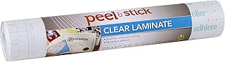 Duck Brand 1115496 Peel N' Stick Laminate Adhesive Shelf Liner, 12-Inch x 36-Feet, Clear - coolthings.us