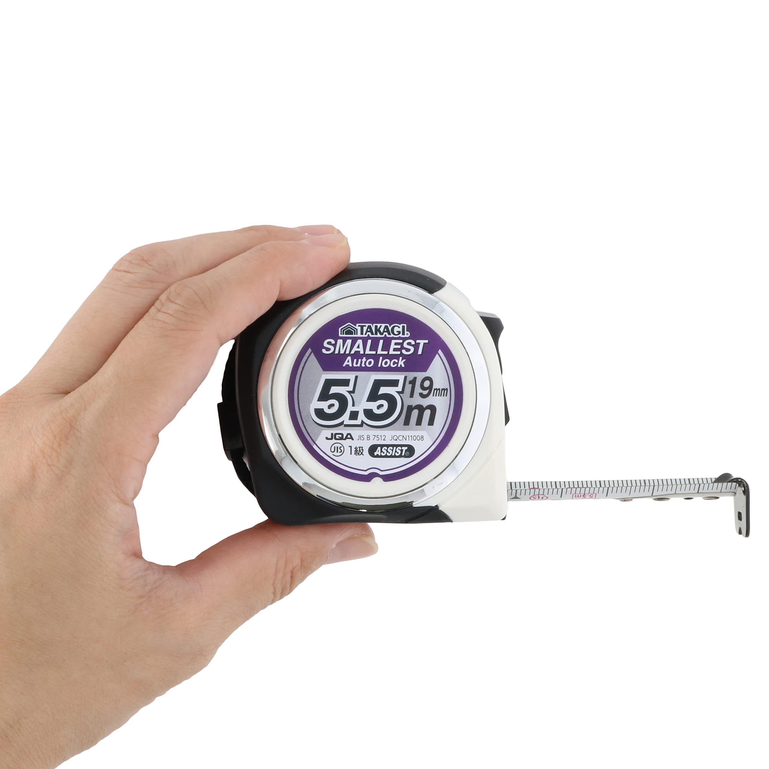 極小スケール 巻尺 メジャー スケール オートロック クリップ 7.5メートル 5m、19mm幅オートロックメジャー⭐️極小 巻尺 メジャー