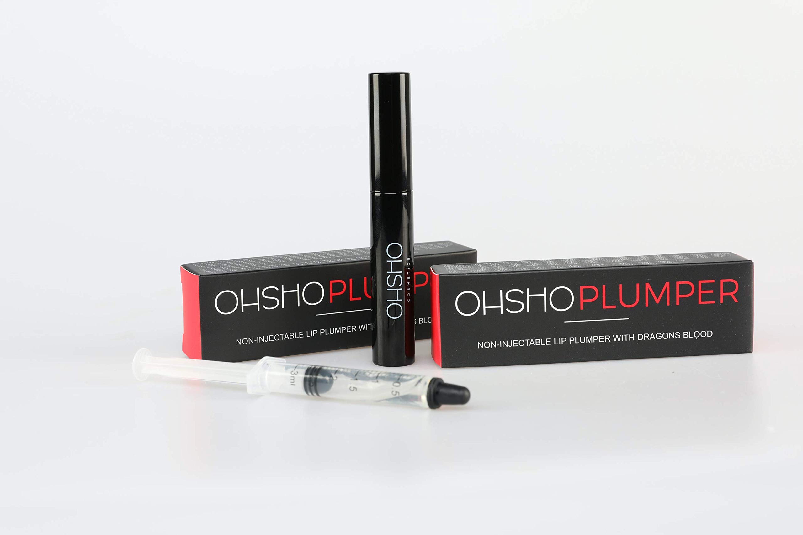 Ohsho Lip Plumper Lip with Dragons Blood Moisturises Lips Lip Gloss Plumper Anti Wrinkle Lip Serum Lip Enhancer Lip Volume