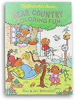 Vista 1 de The Berenstain Bears "Bear Country" Libro para colorear - 80 páginas