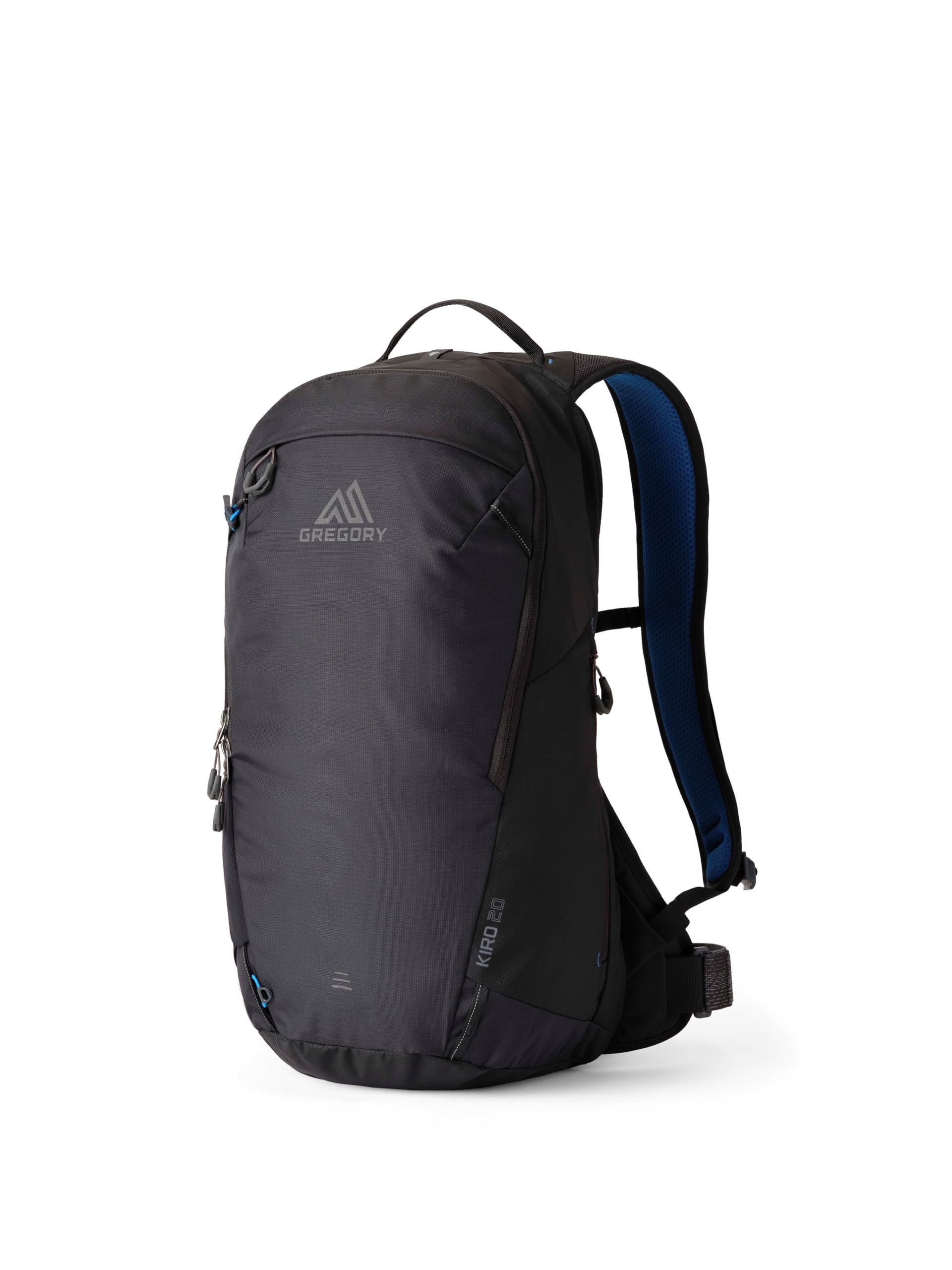 Gregory Cloud Control - Kiro 20 - Day Hiking Backpack, 50 cm, 20 L, 0.66 KG, Lightweight dayhiking backpack, reservoir compatible, flexible hipbelt, Black (Alpine Black)