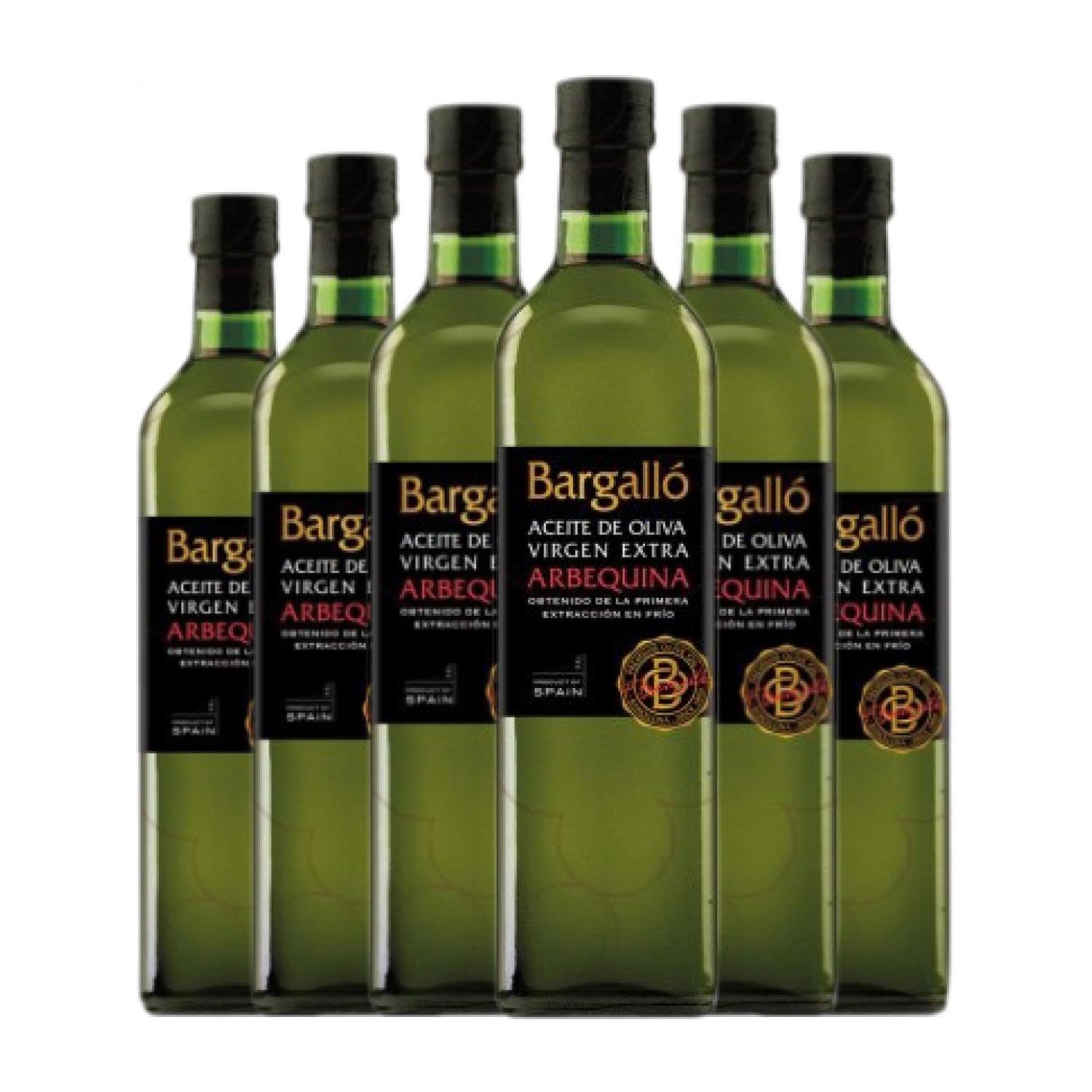 Aceite de Oliva Bargalló Oli Arbequina Botella Medium 50 cl (Caja de 6 Botella Medium de 50 cl)