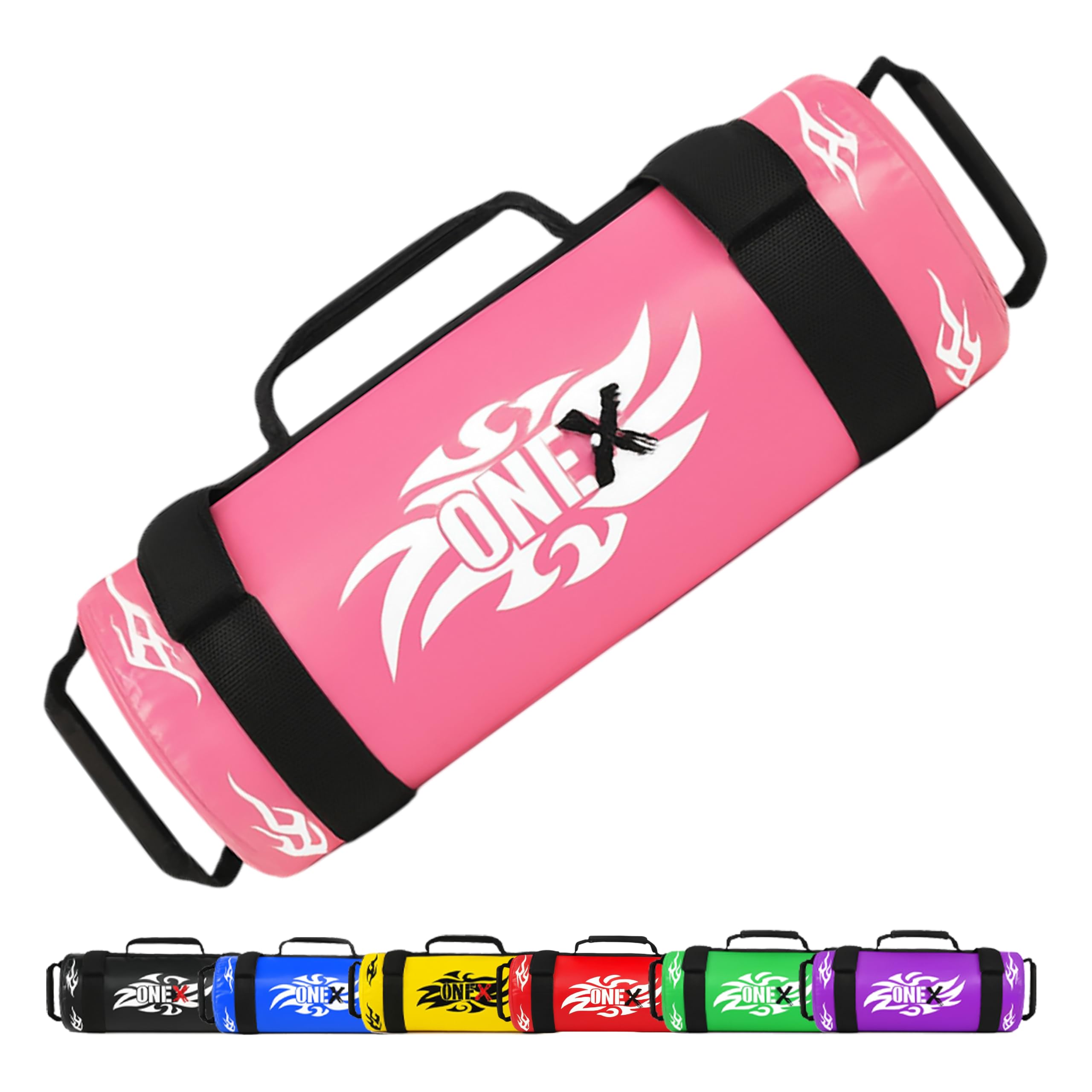 ONEX Fitness Power Sandbag Heavy Duty Sand Filled Workout Training Gym Bag with Strong Handles Weighted Slam Bag for Weight Lifting Running Powerlifting Exercises (15kg) — image 1