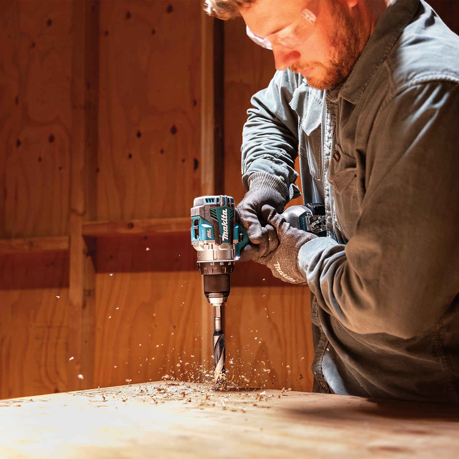 Makita DDF489Z 18V Li-Ion LXT Brushless 13mm Trapano avvitatore - Batterie e caricabatterie non inclusi