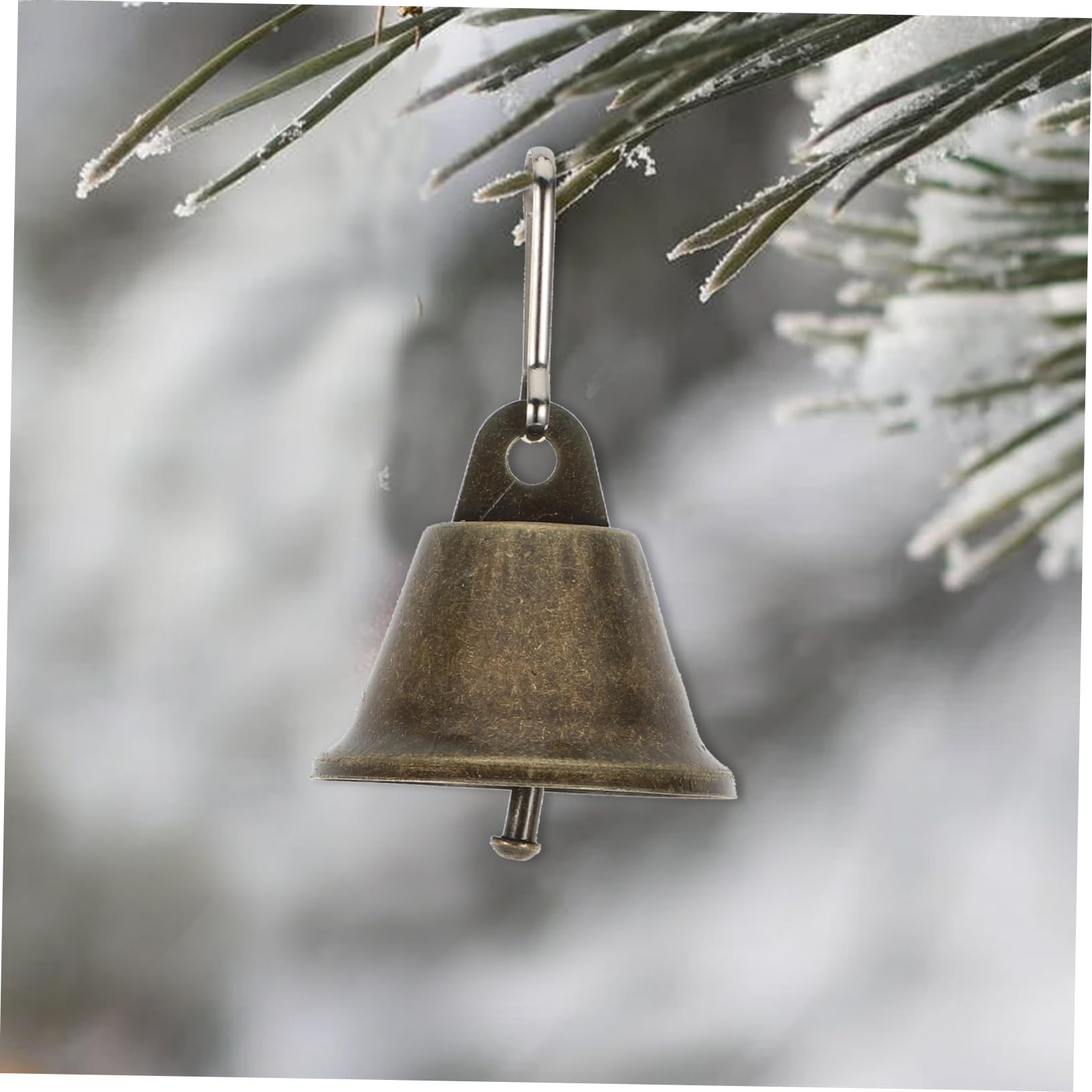 Levemolo 75pezzi Campane Decorative Di Natale Ciondoli Sospesi Per Decorazioni Festive Piccole Campane Per Addobbi Natalizi e Artigianato