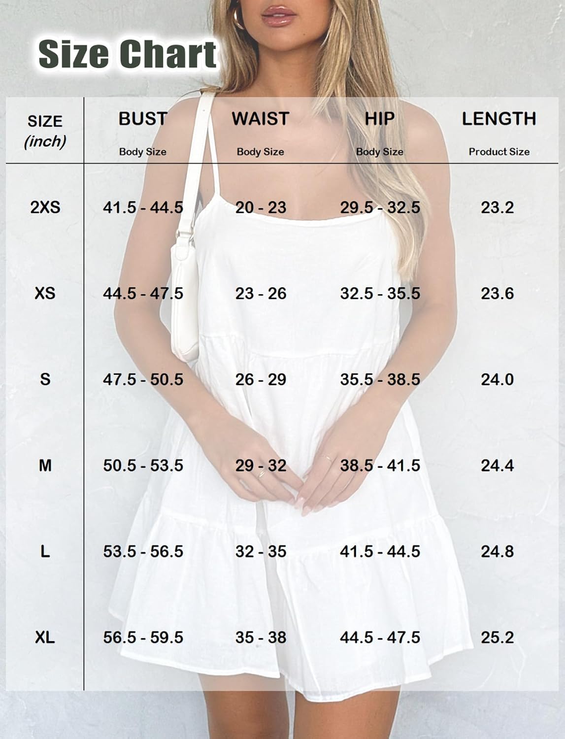 OZICERD Flowy Short Sundress Mini Babydoll Dresses for Women Going Out Tiered Ruffle Beach Spaghetti Strap Swing Dress Cute - Image 3