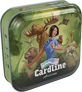 Comprar Asmodee Monolith Cardline: Animales 2 - Juegos de Mesa - Juegos de Cartas - A Partir de 7 años - 2 a 8 Jugadores - Versión Francesa