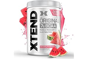 Original BCAA Powder Watermelon Explosion: Sugar-Free Muscle Recovery Drink