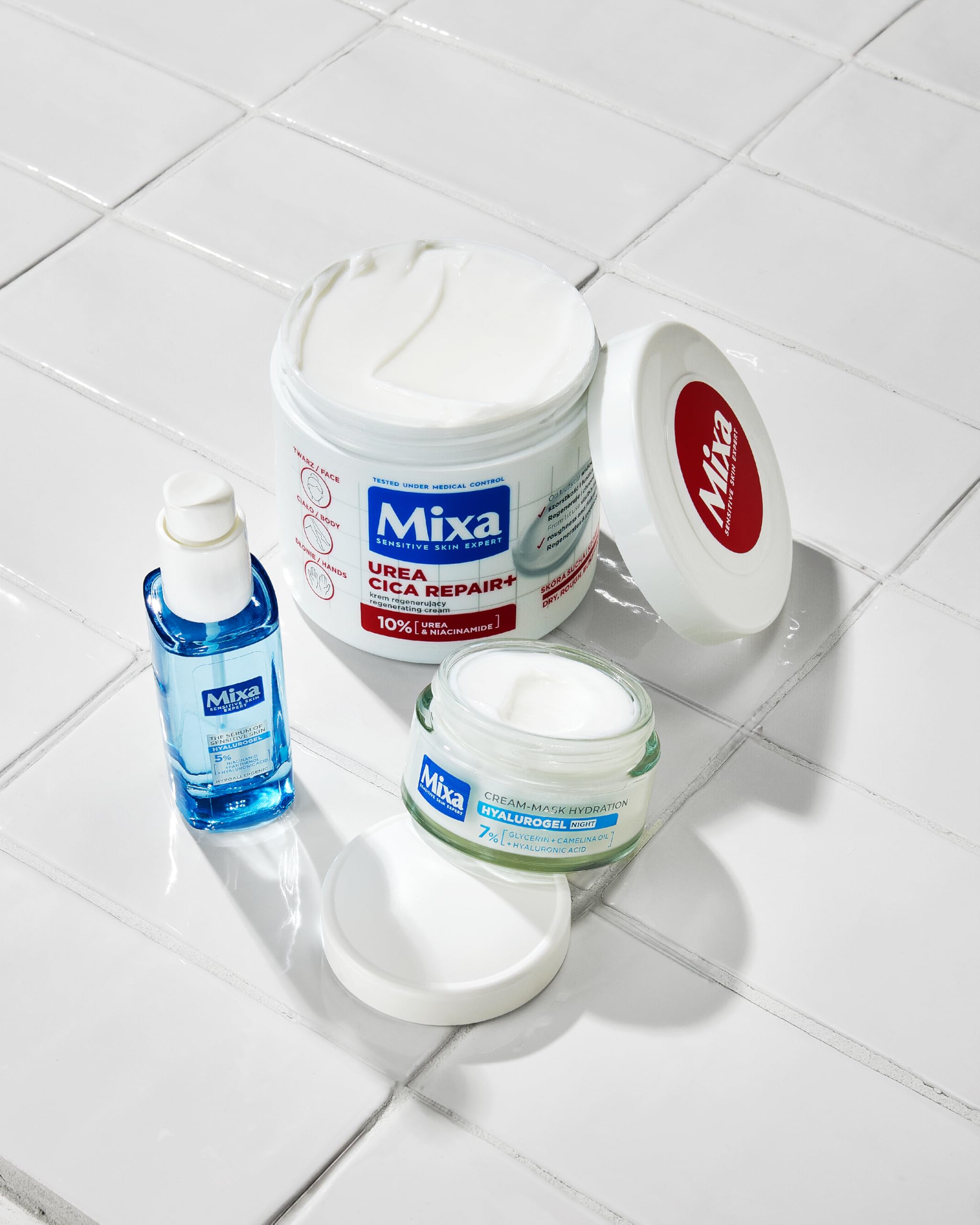 Mixa Hyalurogel Krem na Noc, 50 ml
