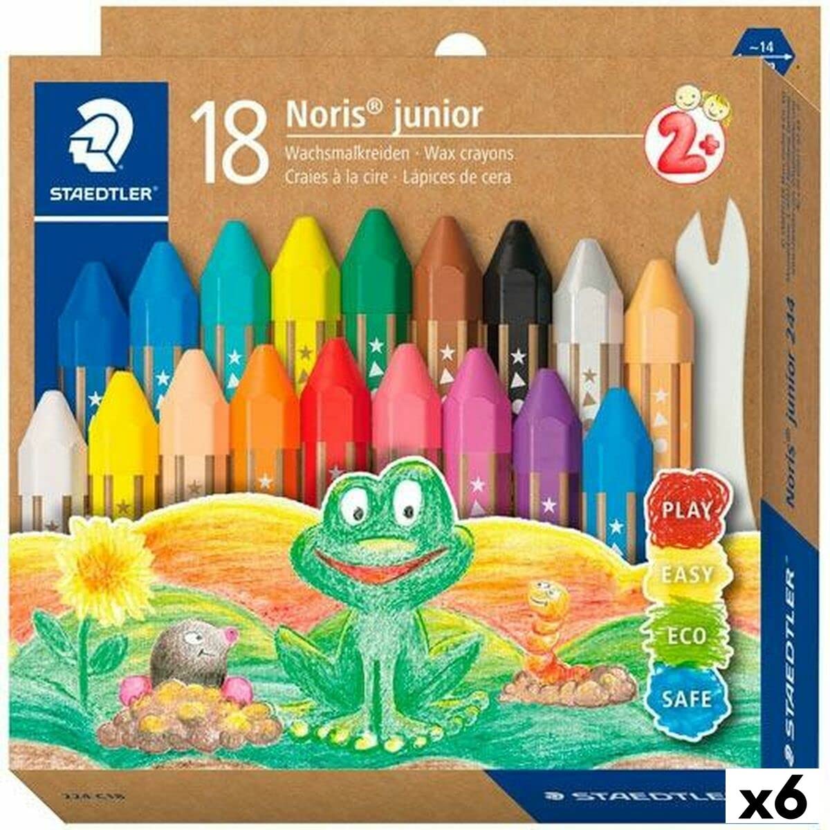 STAEDTLER - Wachsmalstifte, mehrfarbig, Standard (S8423887)
