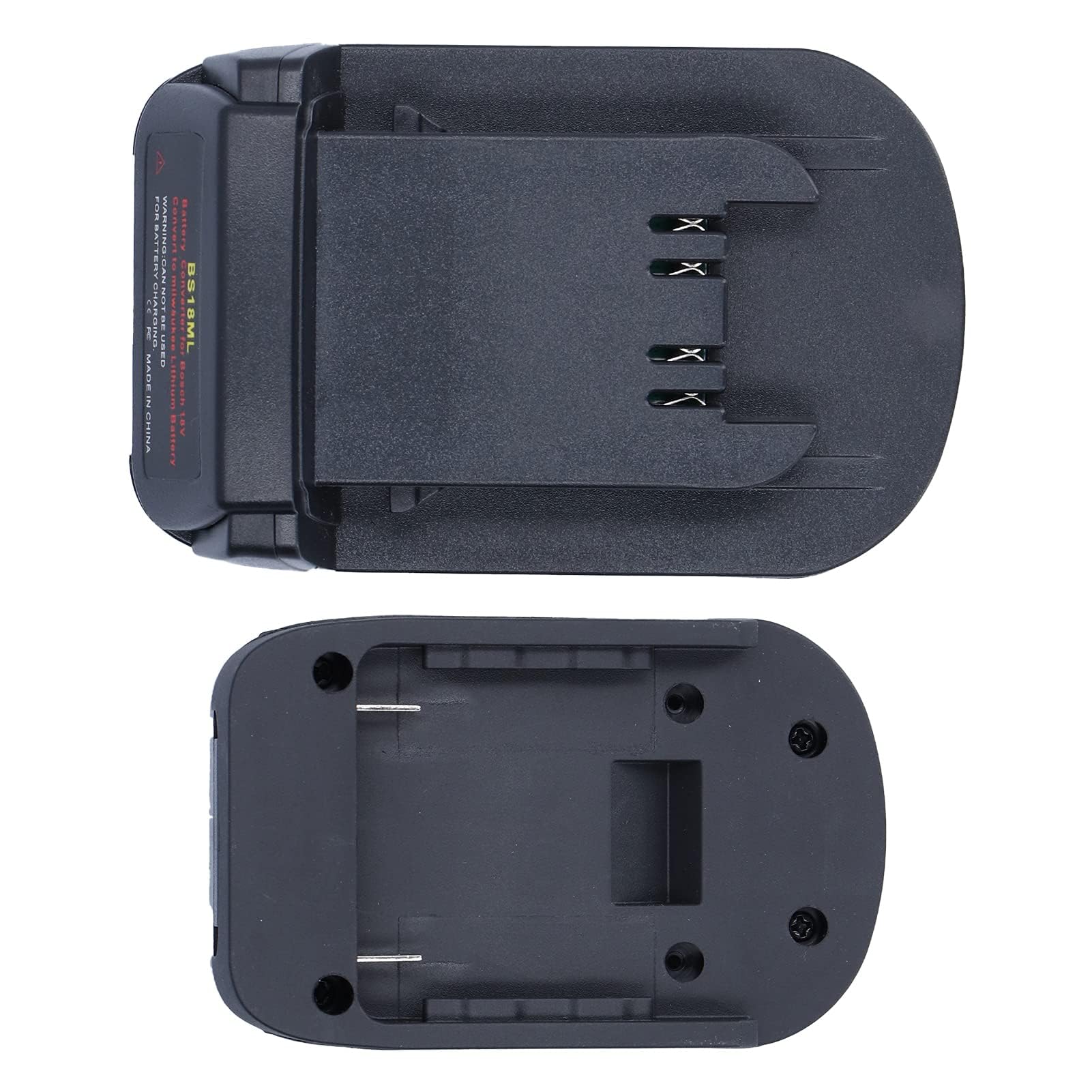 Convertisseur Adaptateur de Batterie BS18ML 18V pour Alimentation au Lithium 18V vers Milwaukee