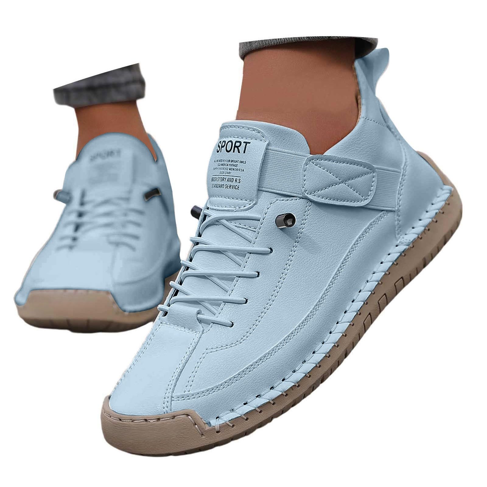 Scarpe da ginnastica da donna senza lacci stile a piedi nudi scarpe da passeggio casual vestibilità larga leggere traspiranti scarpe ortopediche rosa