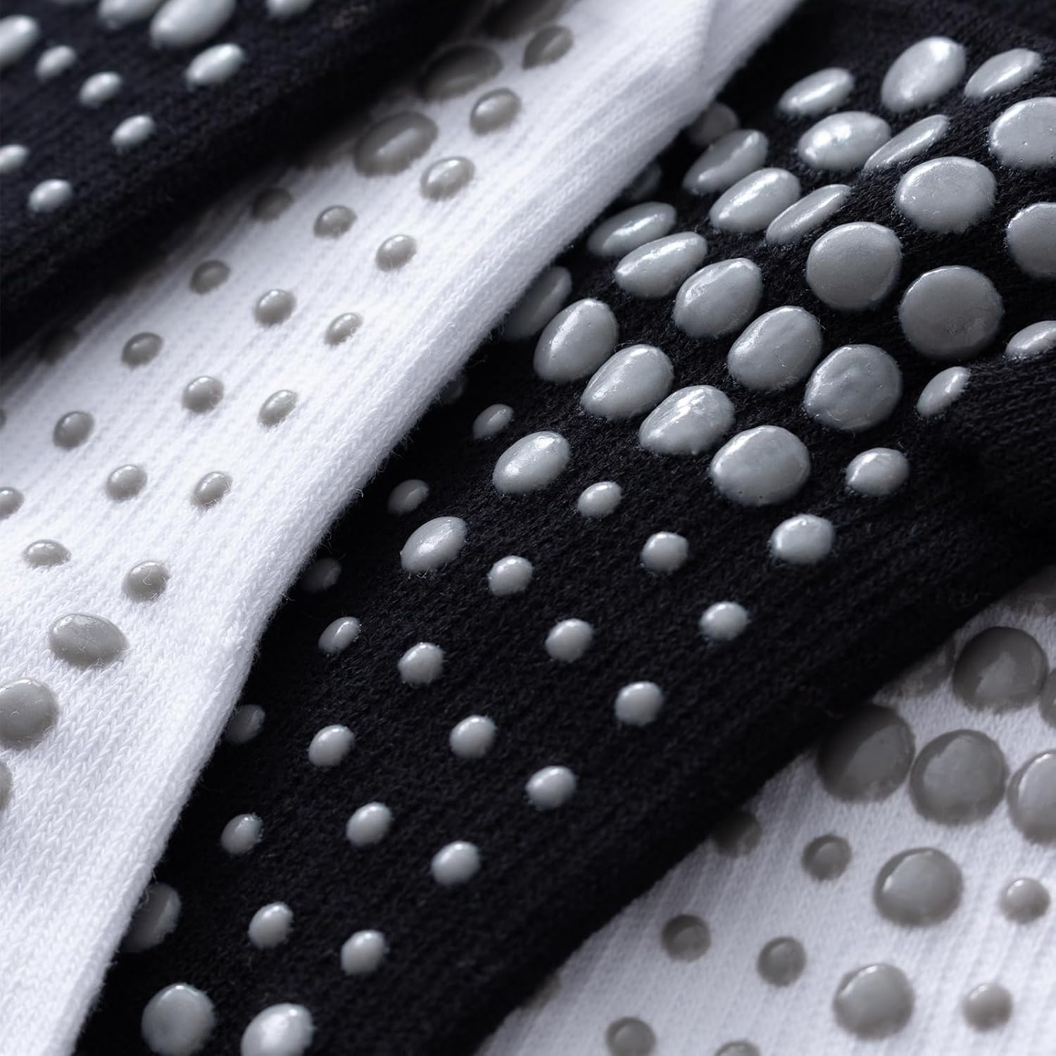 Verdancy Yoga Pilates Toe Socks with Grips for Women Non Slip Cushioned Crew Socks Mid Calf Socks for Barre Ballet - Image 8