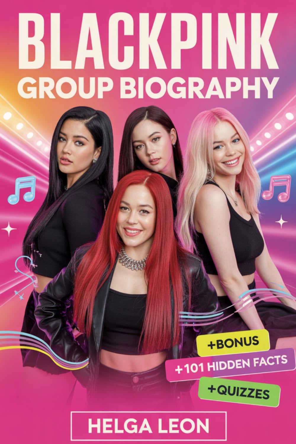 BlackPink Group Biography: The Full Story of Jisoo, Jennie, Rosé, and Lisa — Featuring 101 Hidden Facts, Untold Stories, and Fun Fan Trivia Quizzes