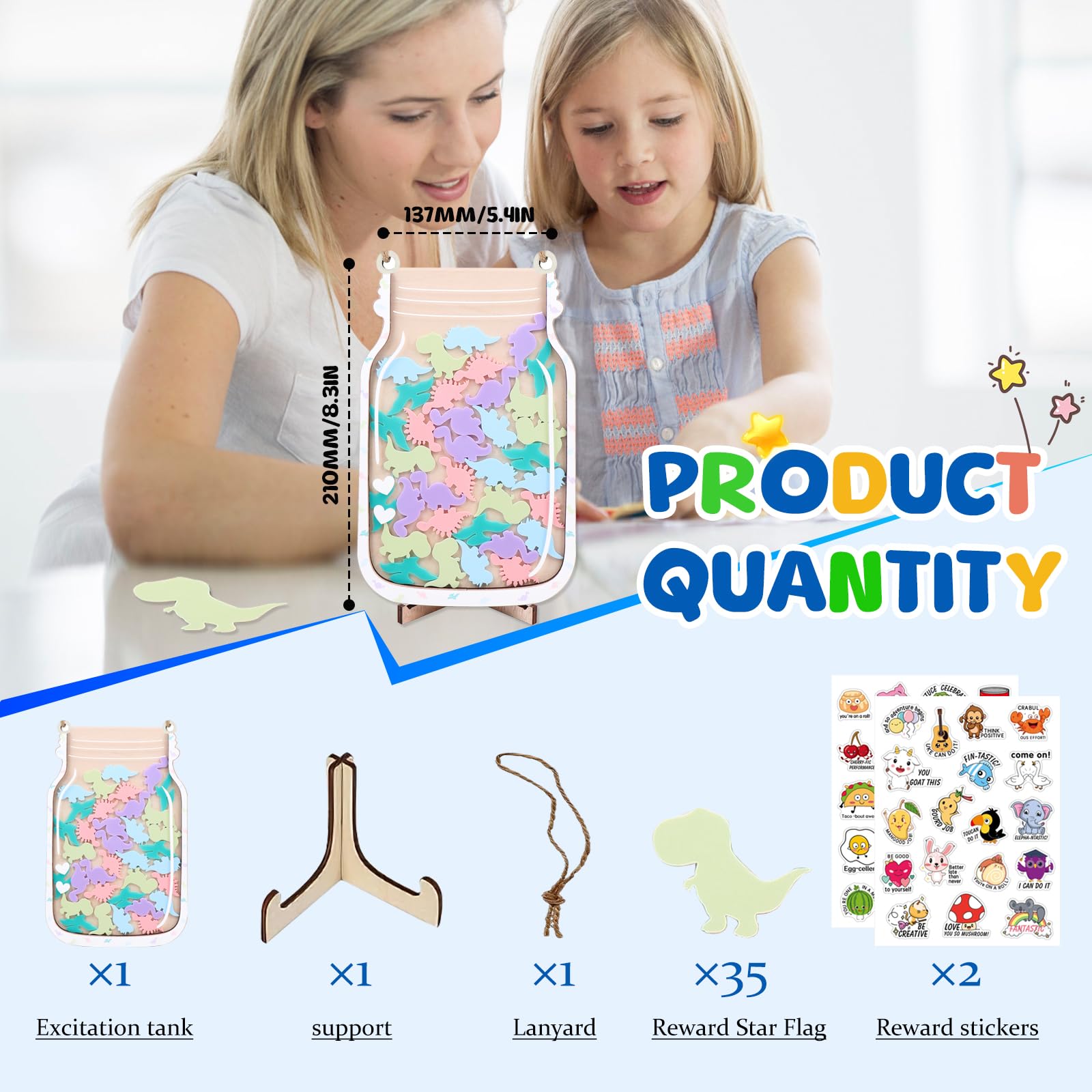 Système Récompense Familial Tableau De Récompense Enfants - Bloc 10 Feuilles Avec Autocollants - Motivation Rangement Et Bonnes Habitudes Système éducatif Récompenses