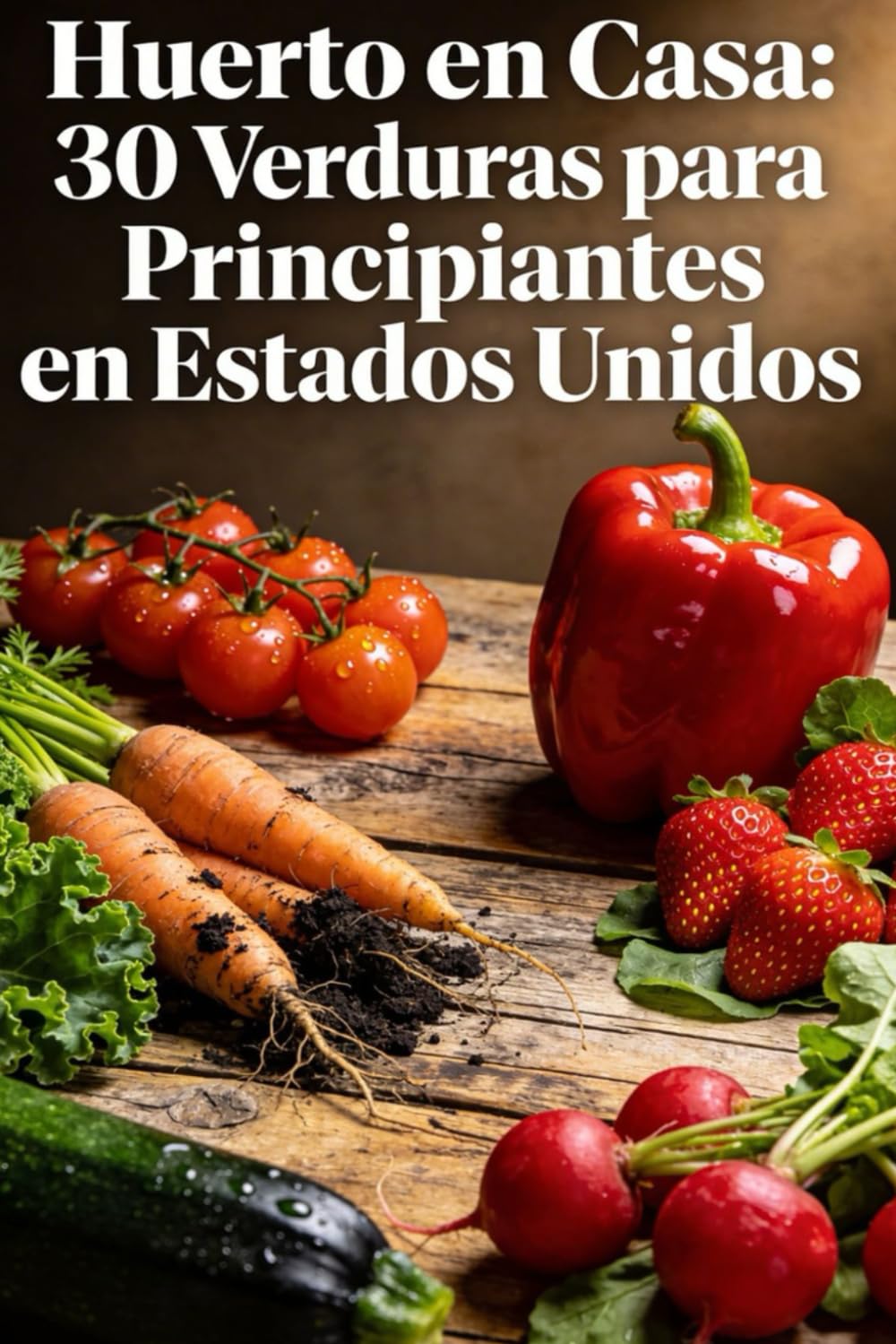 Huerto en Casa: 30 Verduras para Principiantes en Estados Unidos: Todo lo que necesitas saber para sembrar, regar, abonar y cosechar en espacios ... Unidos (Jardín Vivo: Guía para Principiantes)