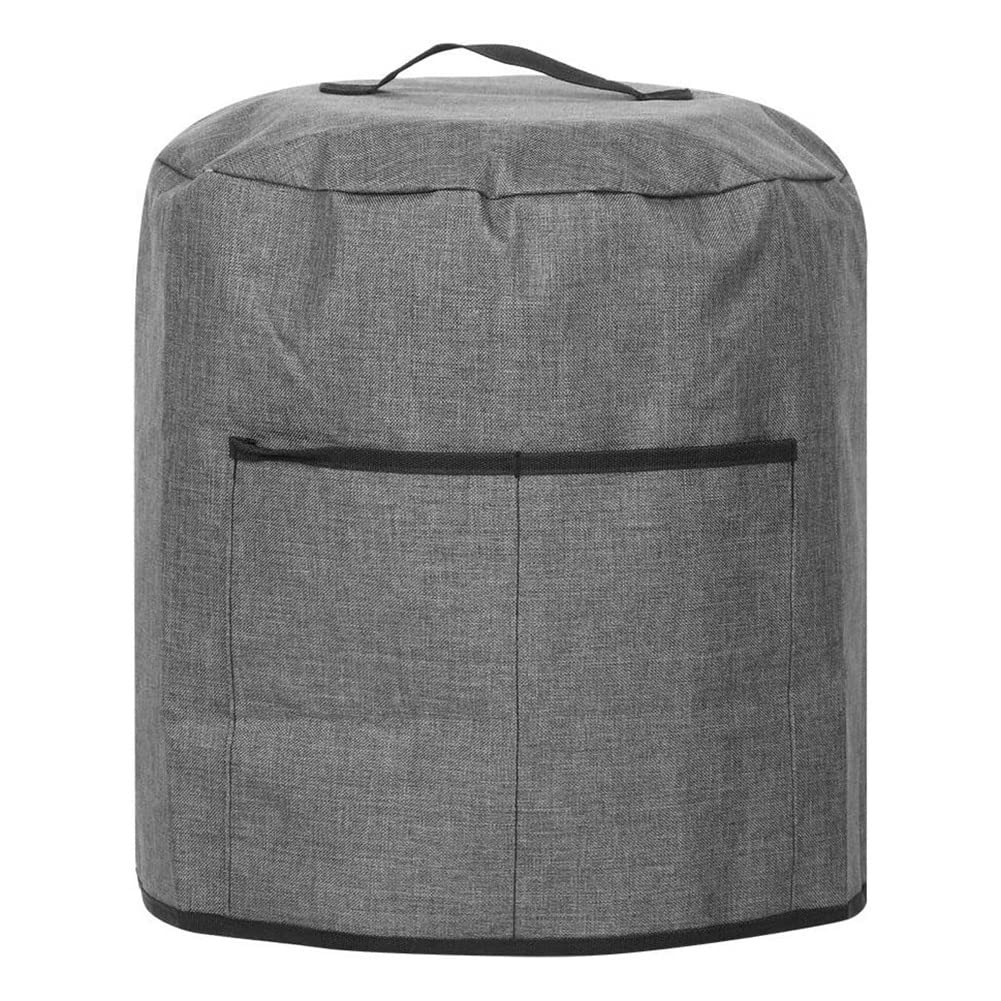 A/A Housse anti-poussière en nylon pour friteuse à air, housse pour appareils de cuisine avec poches et poignée | Housse de protection carrée en nylon pour friteuses de 3 à 6 litres