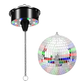 ASTRO 電動ミラーボール Amazon.co.jp: 3RPM 回転ミラーボール 電動モーター LEDライト